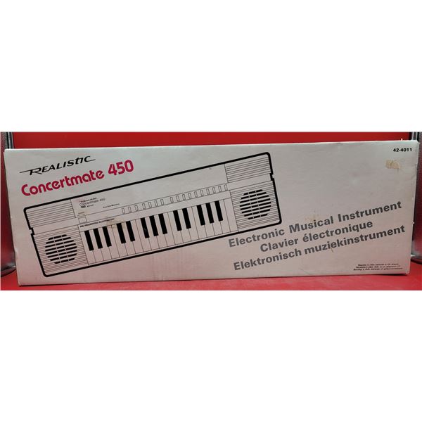 Realistic Concertmate 450 Electronic Musical Instrument