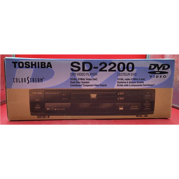Toshiba SD-2200 DVD Video Player