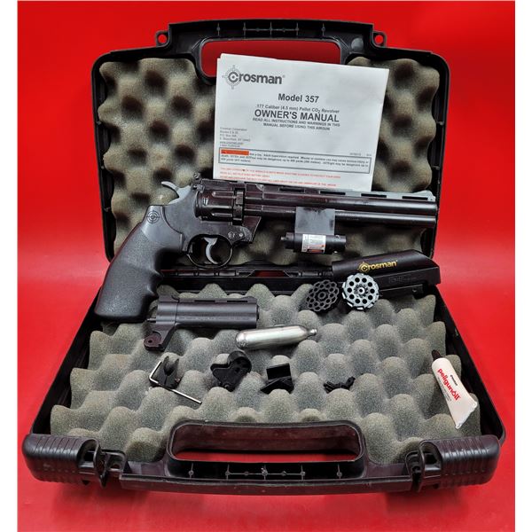 Crosman Model 357 .177 Caliber Pellet CO2 Revolver