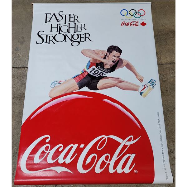 Olympics x Coca-Cola "Faster Higher Stronger" Advertising Poster