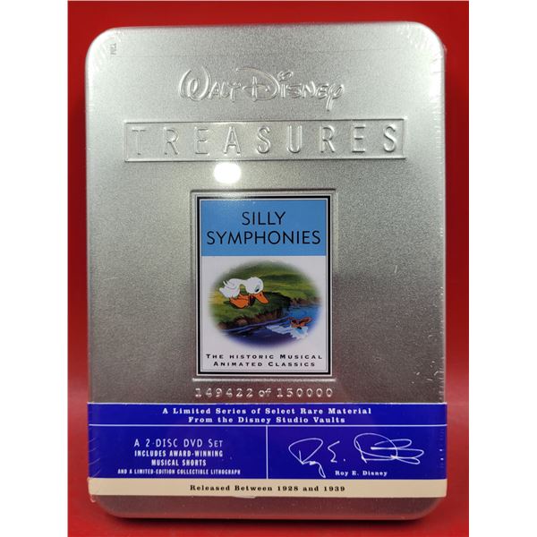 Sealed Disney Treasures Silly Symphonies 2-Disc DVD Set