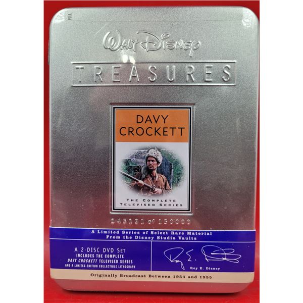 Sealed Disney Treasures Davy Crockett 2-Disc DVD Set