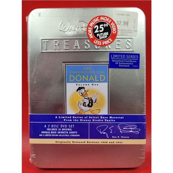 Sealed Disney Treasures The Chronological Donald Vol. I 2-Disc DVD Set