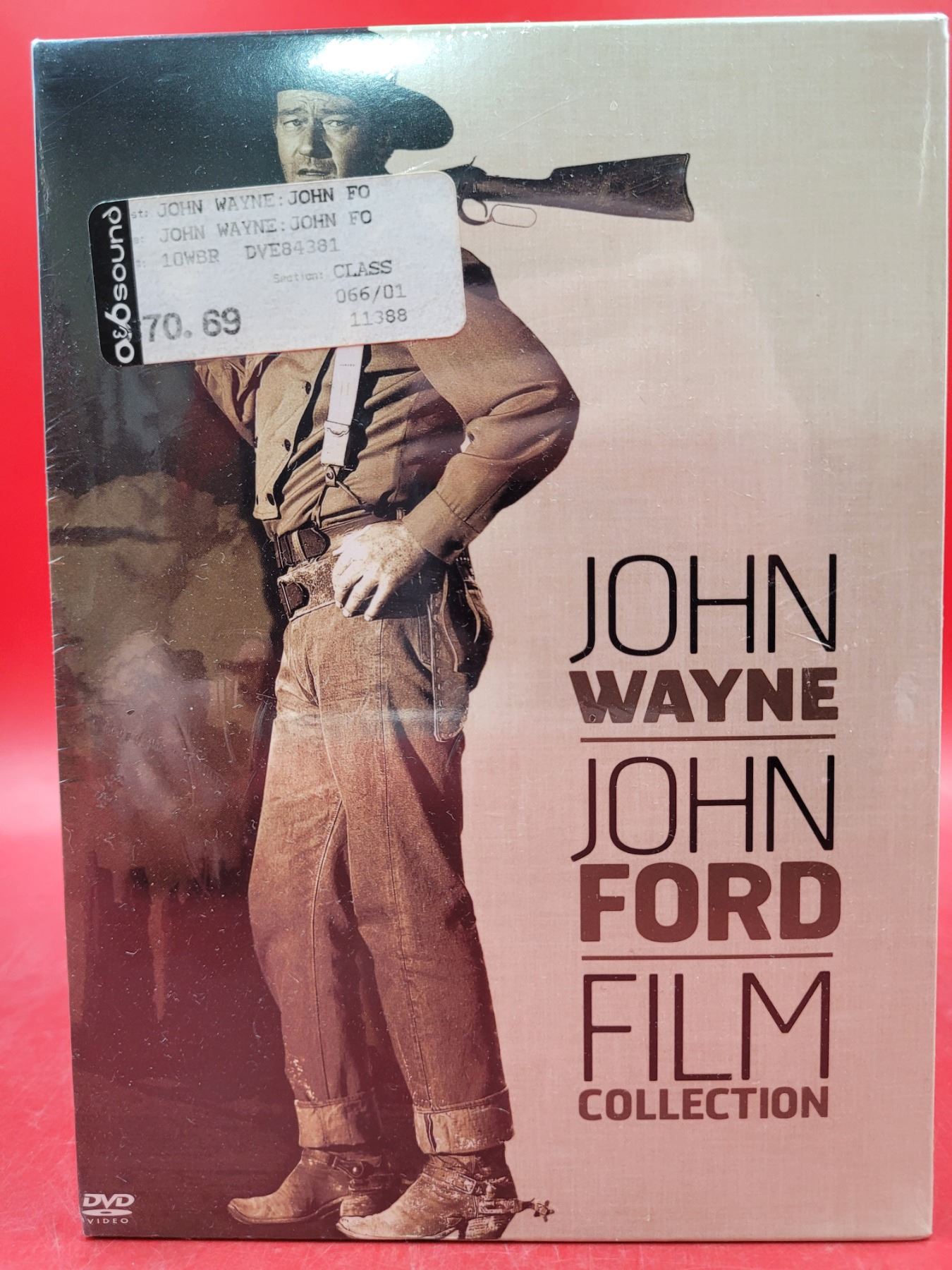 Sealed John Wayne John Ford Film Collection DVD
