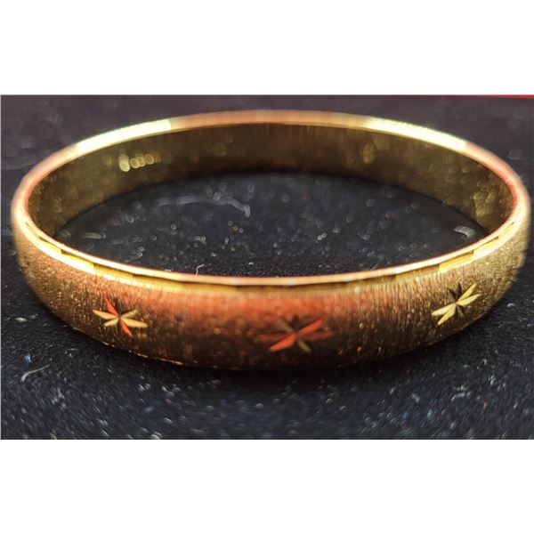 VTG Monet Star Bangle Bracelet