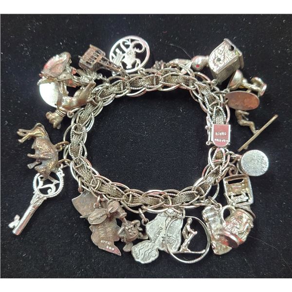 925 Sterling Charm Bracelet