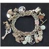 Image 1 : 925 Sterling Charm Bracelet