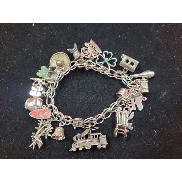 925 Sterling Charm Bracelet