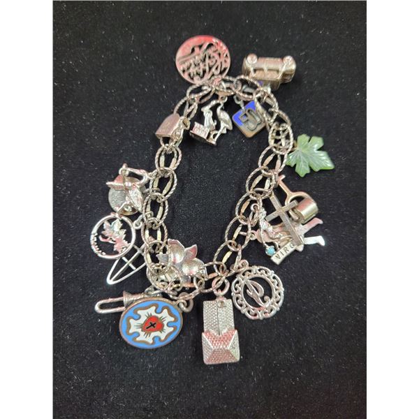 925 Sterling Charm Bracelet