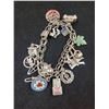 Image 1 : 925 Sterling Charm Bracelet