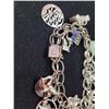 Image 2 : 925 Sterling Charm Bracelet