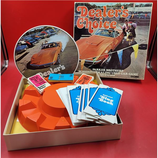 Parker Brothers Dealer's Choice Used Car Game