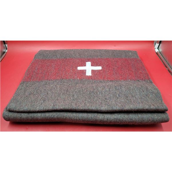 Swiss Army Style Wool Blanket