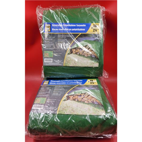 2 Power Fist Reversible Tarps