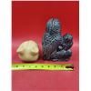 Image 2 : 2 Hand-Carved Stone Animal Figurines