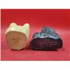 Image 3 : 2 Hand-Carved Stone Animal Figurines