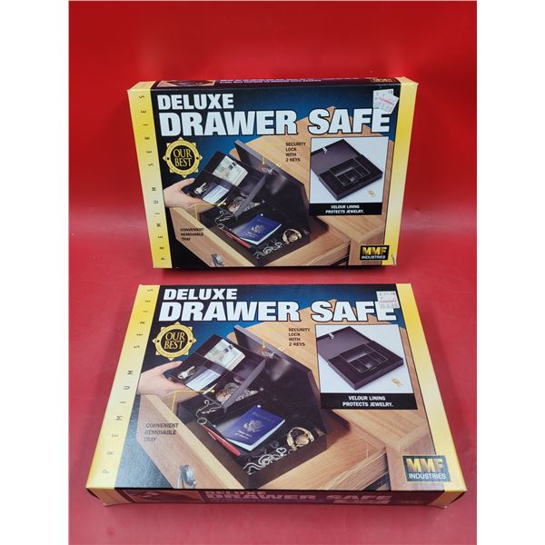 2 Deluxe Drawer Safes