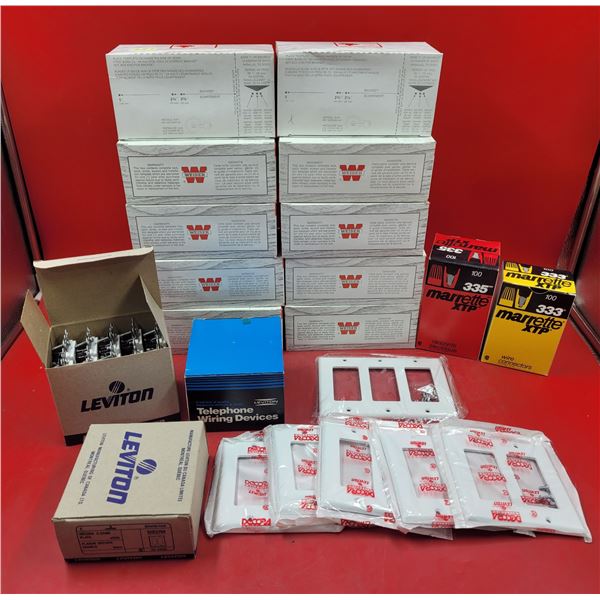 Electrical Outlets, Door Knobs, Wire Connectors, & Wall Plates