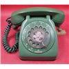 Image 1 : VTG Green Rotary Telephone
