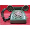 Image 2 : VTG Green Rotary Telephone