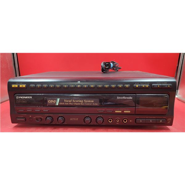 Pioneer CLD-V860 LaserDisc Player w/ CD Player & LaserKaraoke System