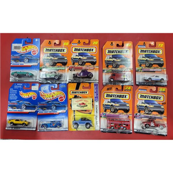 Lot of Sealed Hot Wheels & Matchbox Vehicles