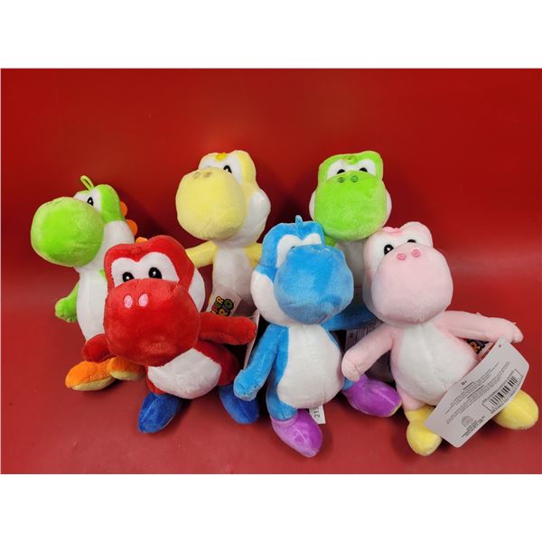 Lot of Super Mario Yoshi Plush Toys