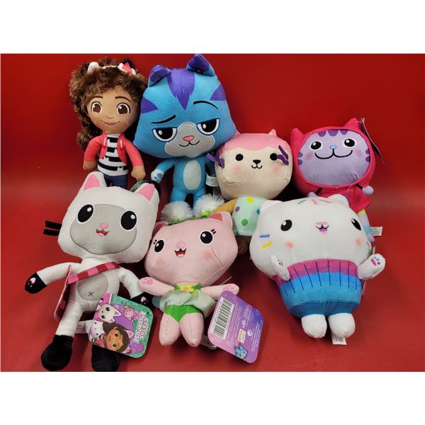 Lot of Gabby's Dollhouse Plush Toys