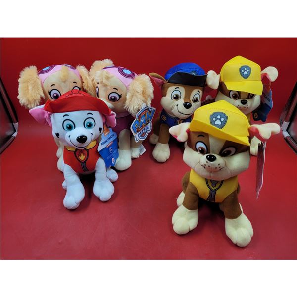 Lot of Paw Patrol Plush Toys