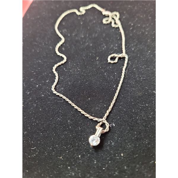 925 Sterling Necklace & Pendant