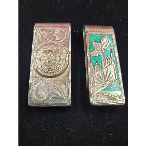 2 Mexican Alpaca Money Clips