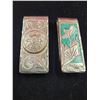 Image 1 : 2 Mexican Alpaca Money Clips