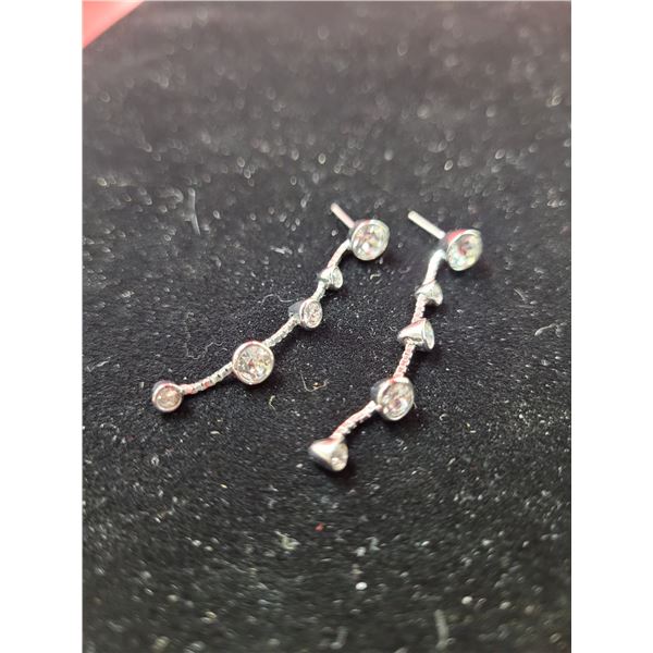 Pair of Swarovski Drop Earrings