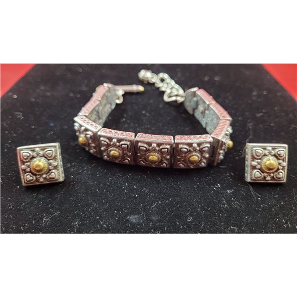 Matching VTG Bracelet & Earrings