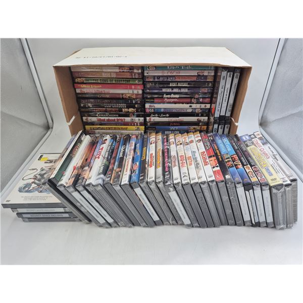 Lot of Assorted Sealed DVDs