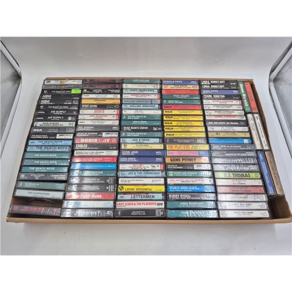 Lot of Assorted Cassette Tapes