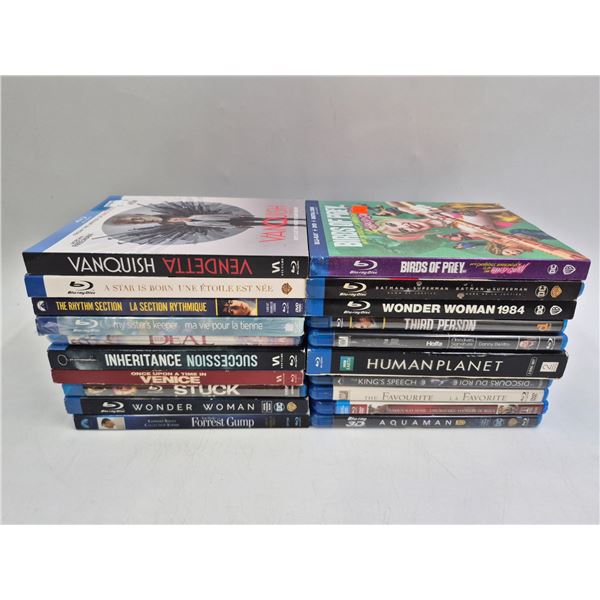 Lot of Assorted Blu-Ray Discs