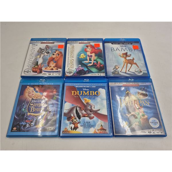 Lot of Disney Blu-Ray Discs