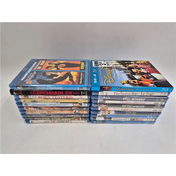 Lot of Assorted Blu-Ray Discs