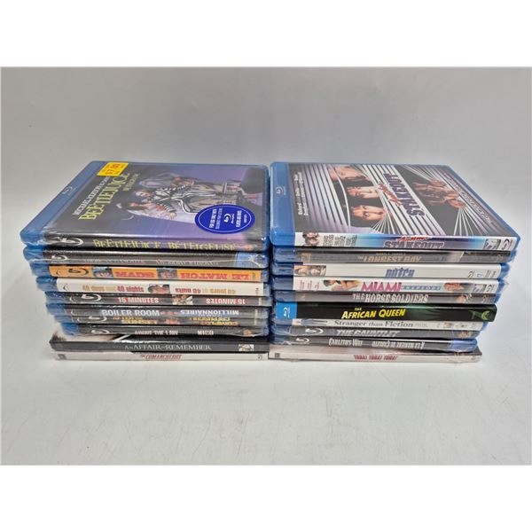 Lot of Assorted Blu-Ray Discs