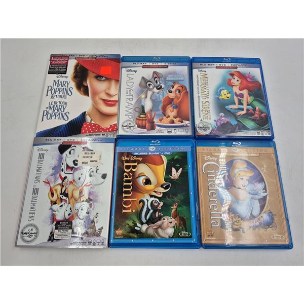 Lot of Disney Blu-Ray Discs