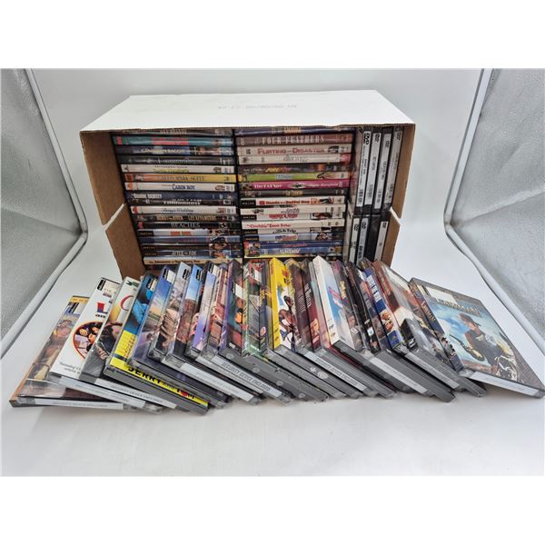Lot of Assorted Sealed DVDs