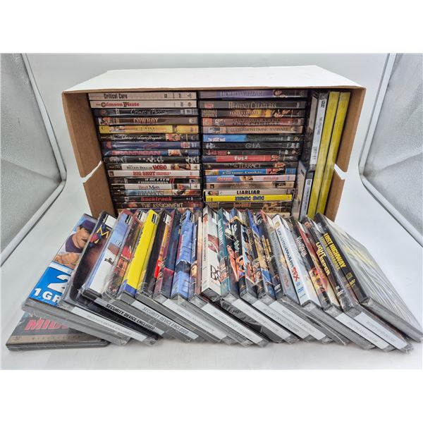 Lot of Assorted Sealed DVDs