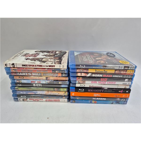 Lot of Assorted Sealed Blu-Ray Discs
