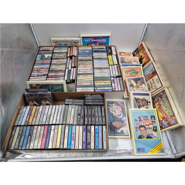 Lot of Assorted Cassette Tapes