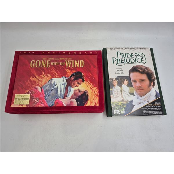 Gone With The Wind & Pride and Prejudice Collector's DVD Sets