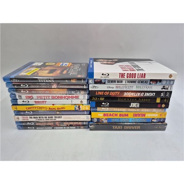 Lot of Assorted Blu-Ray Discs