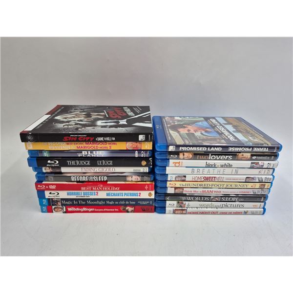 Lot of Assorted Blu-Ray Discs
