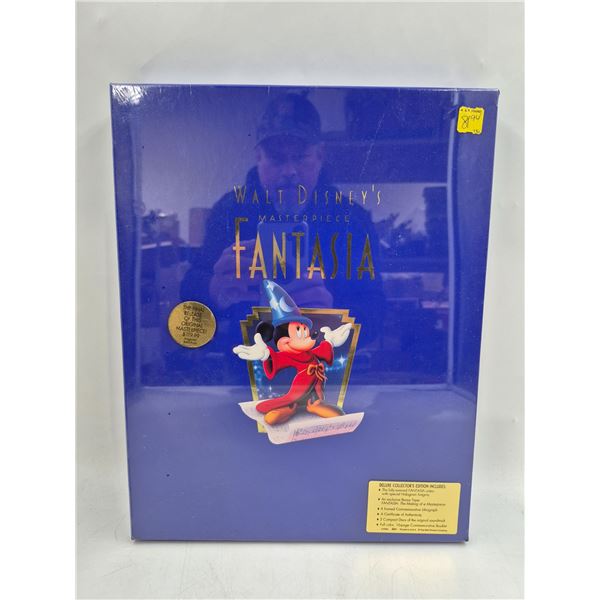 Walt Disney's Fantasia Deluxe Collector's Edition w/ Fantasia Video, Lithograph, COA, 2 CDs, & More