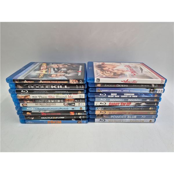 Lot of Assorted Blu-Ray Discs